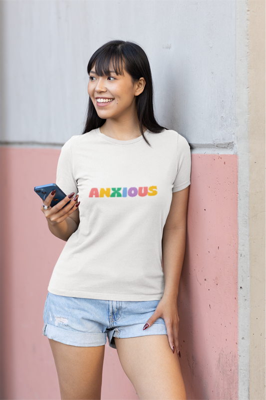 Anxious Color-block Tee